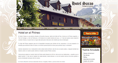 Desktop Screenshot of hotelpirineo.com